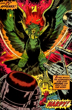 Harpy...a wicked winged woman!