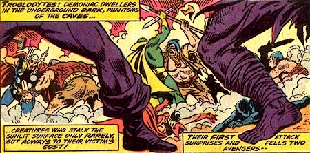 Two Avengers...trampled!