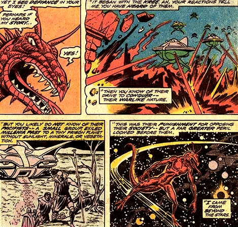 Look at those groovy space ships!
